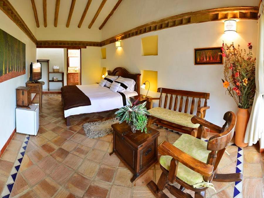 Hotel Boutique La Espanola 비야 데 레이바 외부 사진